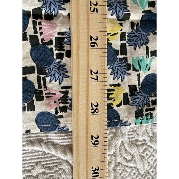 Tailored Recreation Premium Hawaiian Shirt Pineapple Mens Medium Slim Fit NWT - Picture 8 of 15